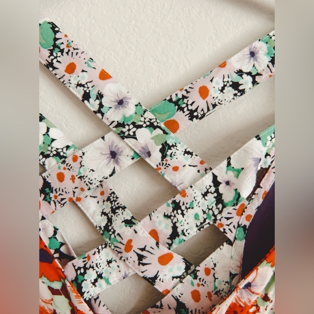Maeve by Anthropologie Floral Print Maxi Dress - US size 00 - Picture 12 of 14